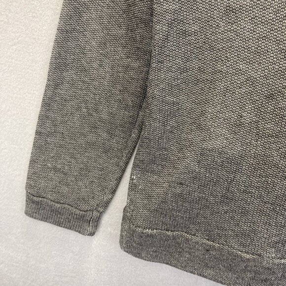 Marine Layer Lightweight Sweater Mens Medium Gray Shawl Collar Button Pullover‎ - Picture 7 of 14